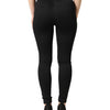 Dolce & Gabbana Black Nylon Stretch Skinny High Waist Pants