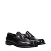 Givenchy Black Leather Slip-On Loafers