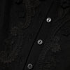 Dolce & Gabbana Black Sheer Button Down Cardigan Sweater