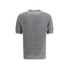 Brunello Cucinelli Gray Linen T-Shirt