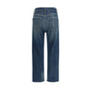 Margiela Blue Cotton Straight-Leg Jeans