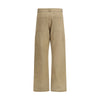 Margiela Beige Cotton Cargo Pants