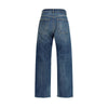 Margiela Blue Cotton Straight-Leg Jeans