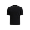 Fendi Black Cotton T-Shirt