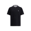 Brunello Cucinelli Black Cotton T-Shirt