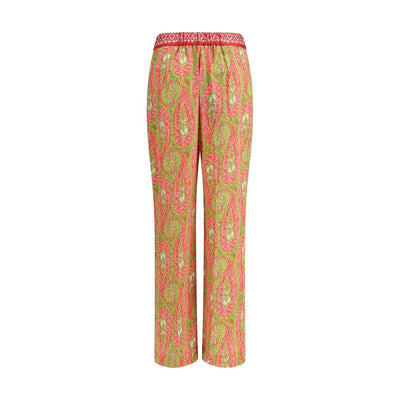 Etro Multicolor Polyester Pants