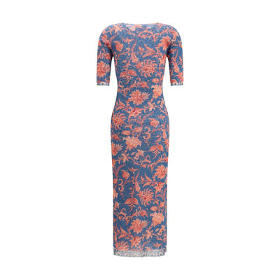 Etro Multicolor Polyamide Casual Dress