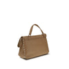 Zanellato Brown Calf Leather Bos Taurus Shoulder Bag