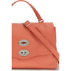 Zanellato Multicolor Calf Leather Bos Taurus Shoulder Bag