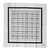 Dolce & Gabbana White Crown Cotton Men Square Foulard Scarf