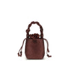 Ganni Bordeaux Recycled Polyester Handbag
