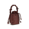 Ganni Bordeaux Recycled Polyester Handbag