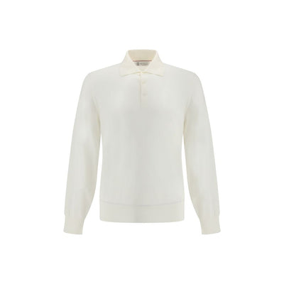 Brunello Cucinelli Cream Cotton Shirt