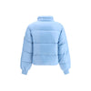 Ganni Light Blue Nylon Coat