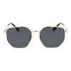Polaroid Gold Metal Sunglasses