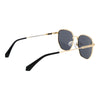 Polaroid Gold Metal Sunglasses