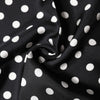 Dolce & Gabbana Black Polka Dot Square Handkerchief Scarf