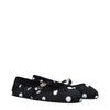 Dolce & Gabbana Black Fabric Ballet Flats