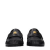 Givenchy Black Leather Slip-On Loafers