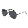 Polaroid Gray Metal Sunglasses