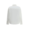 Brunello Cucinelli White Cotton Dress Shirt