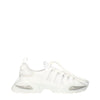 Dolce & Gabbana White Fabric Athletic Sneakers