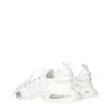 Dolce & Gabbana White Fabric Athletic Sneakers