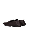 Dolce & Gabbana Brown Leather Slip-On Loafers