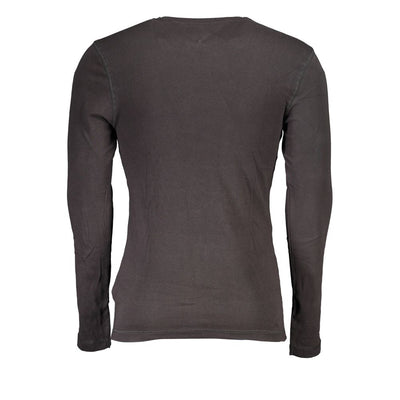 Tommy Hilfiger Black Cotton Men's T-Shirt