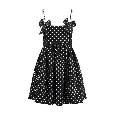 Ganni Multicolor Recycled Polyester Casual Dress