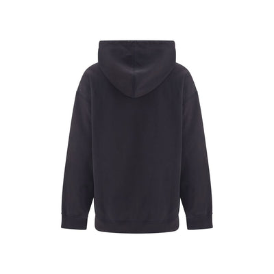 Ganni Black Fabric Sweatshirt