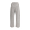 Ganni Gray Cotton Casual Pants