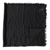 Dolce & Gabbana Black Lace Stole Neck Wrap Shawl Scarf