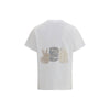 Ganni White Cotton T-Shirt