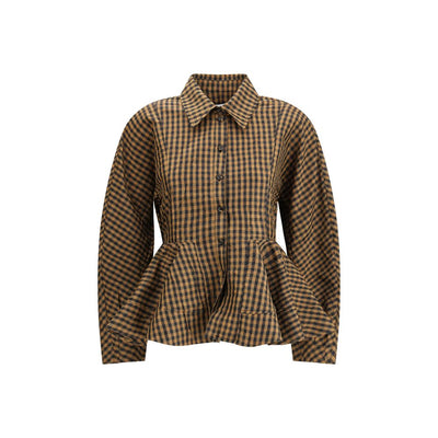 Ganni Multicolor Polyester Blouse