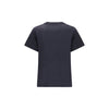 Ganni Black Cotton T-Shirt