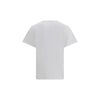Ganni White Cotton T-Shirt