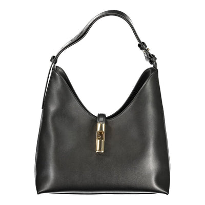 Furla Nero Leather Women Handbag