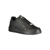 Gas Black Polyurethane Women Sneaker