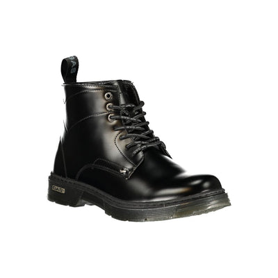 Gas Nero Poliestere Men Ankle Boot