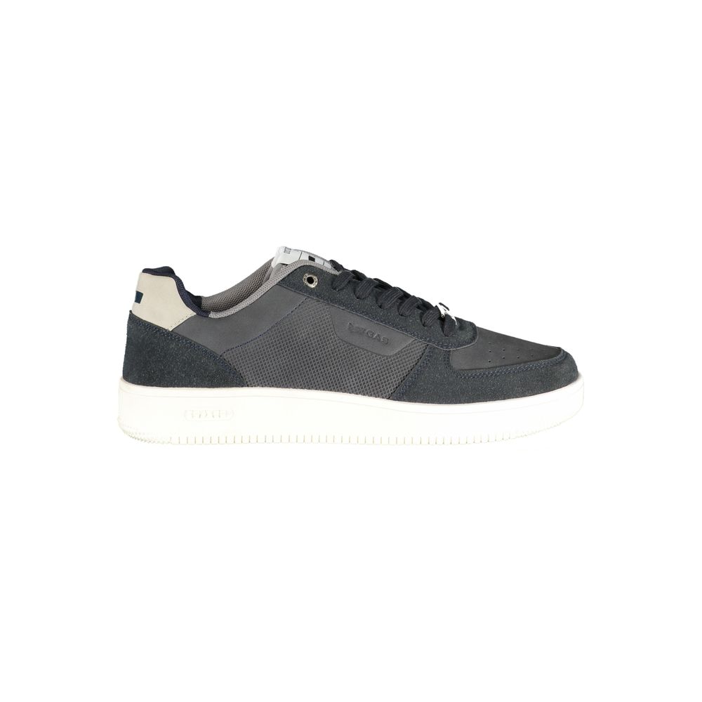 Gas Blu Polyurethane Men Sneaker