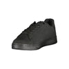 Gas Black Polyurethane Men Sneaker