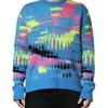 Dolce & Gabbana Multicolor Men Crew Neck Pullover Sweater