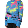 Dolce & Gabbana Multicolor Men Crew Neck Pullover Sweater