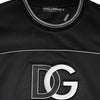 Dolce & Gabbana Black DG Logo Crew Neck Sweatshirt Sweater