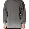 Dolce & Gabbana Gray Cotton Crew Neck Men Sweatshirt Sweater