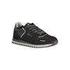 Gas Black Polyurethane Men's Sneaker