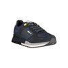 Gas Blue Polyester Men Sneaker