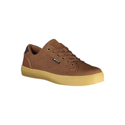 Gas Marrone Polyurethane Men Sneaker