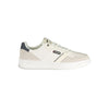 Gas White Polyester Men Sneaker